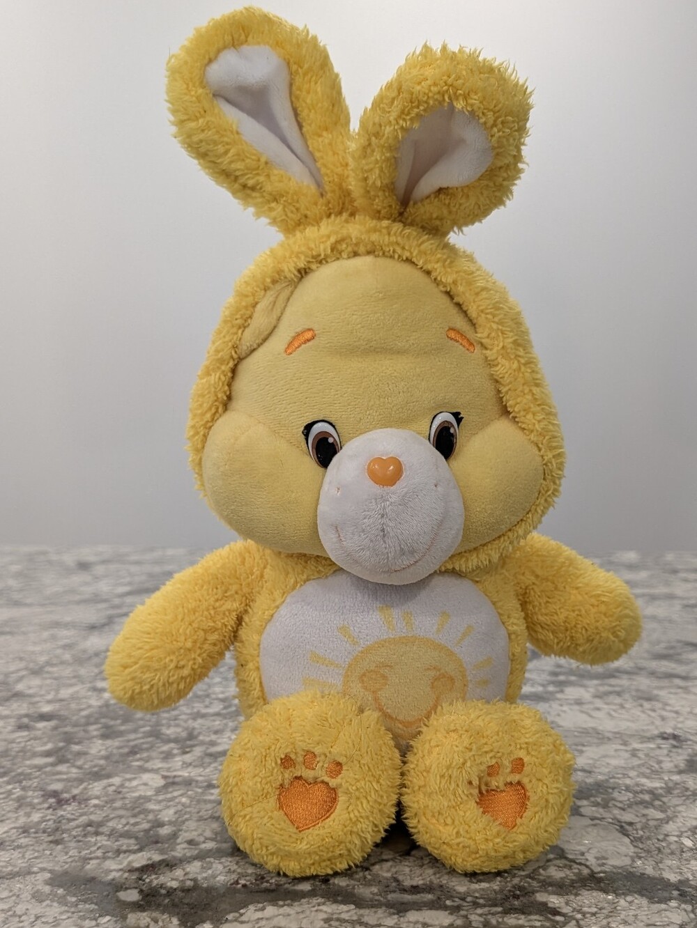 Carebear Yellow Sunshine Bunny 2016 20"